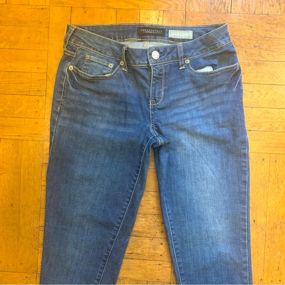 Aeropostale Blue denim straight leg, size 6 - Picture 8 of 14